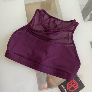 Maroon Born Primitive Sports Bra